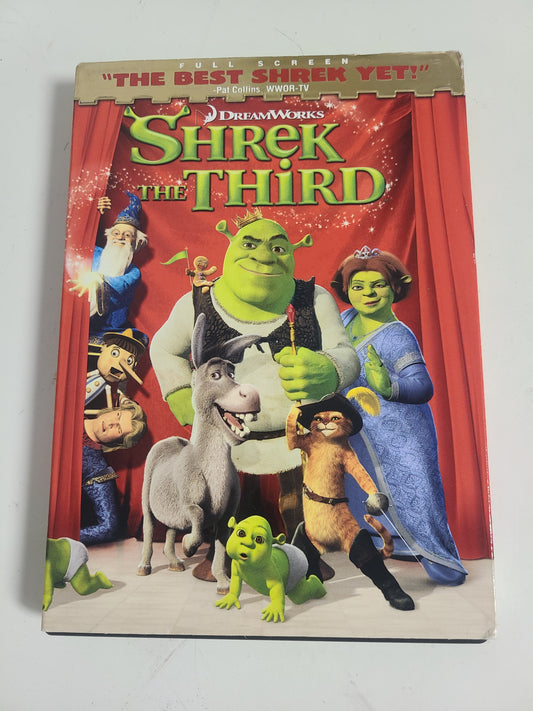 Shrek The Third DVD