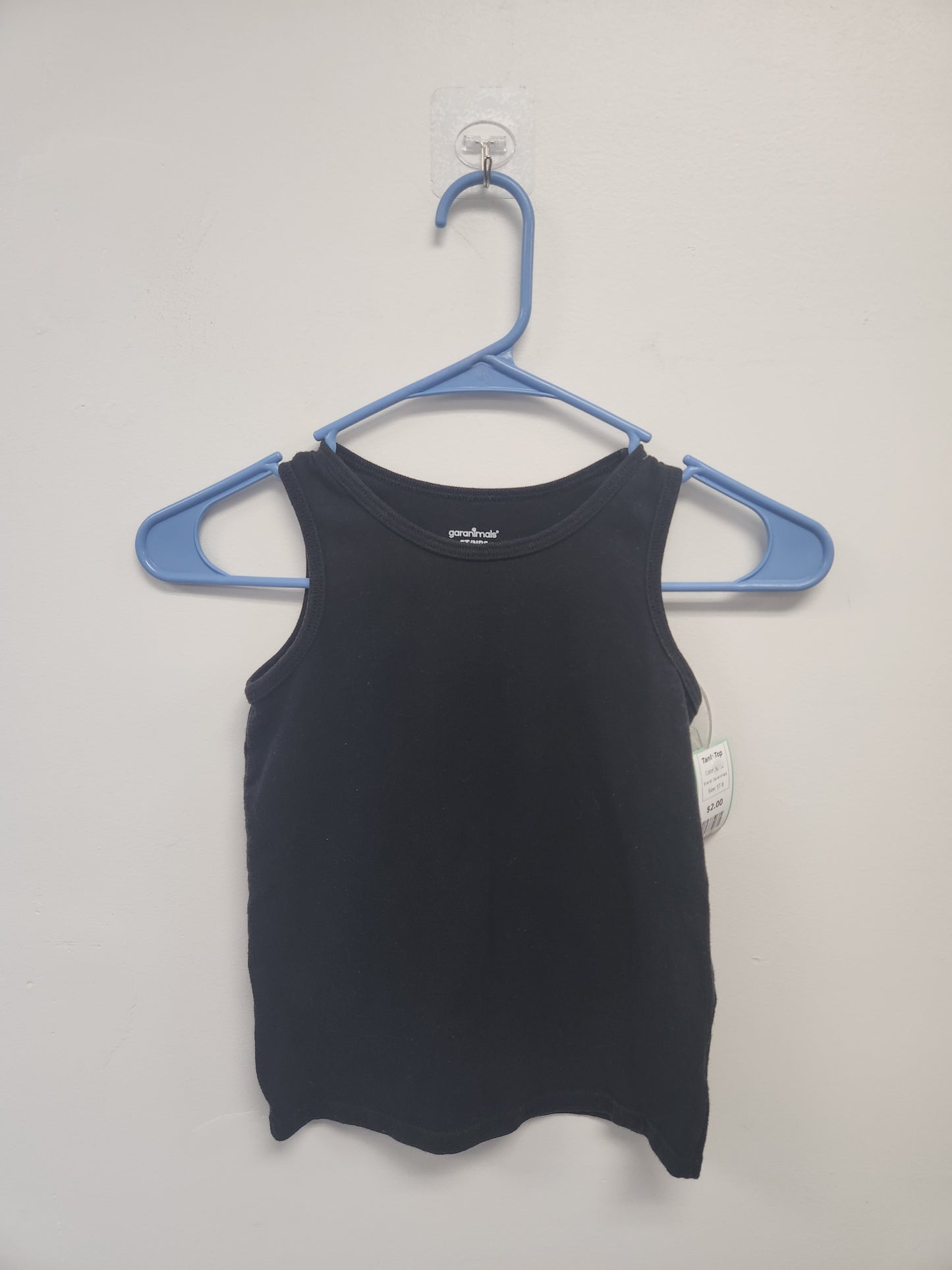Black Garanimals Tank Top, 5T B