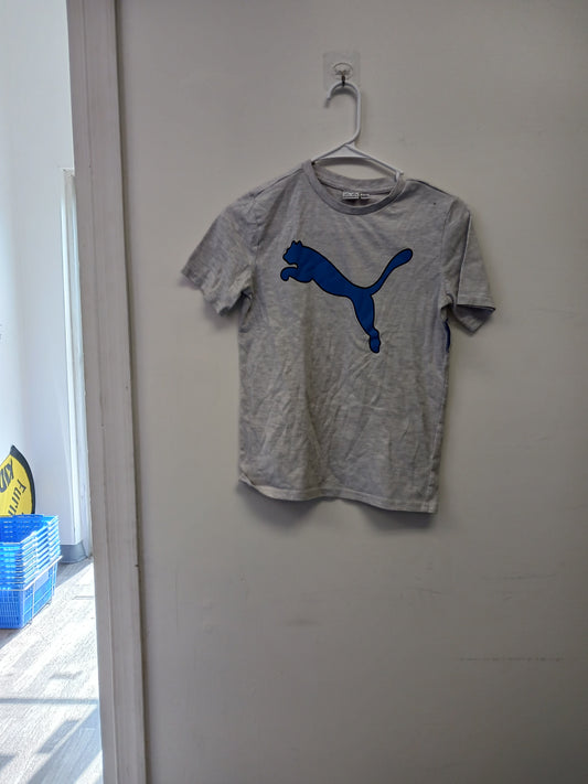 grey/blue Puma Tshirt 10-12, 10 B
