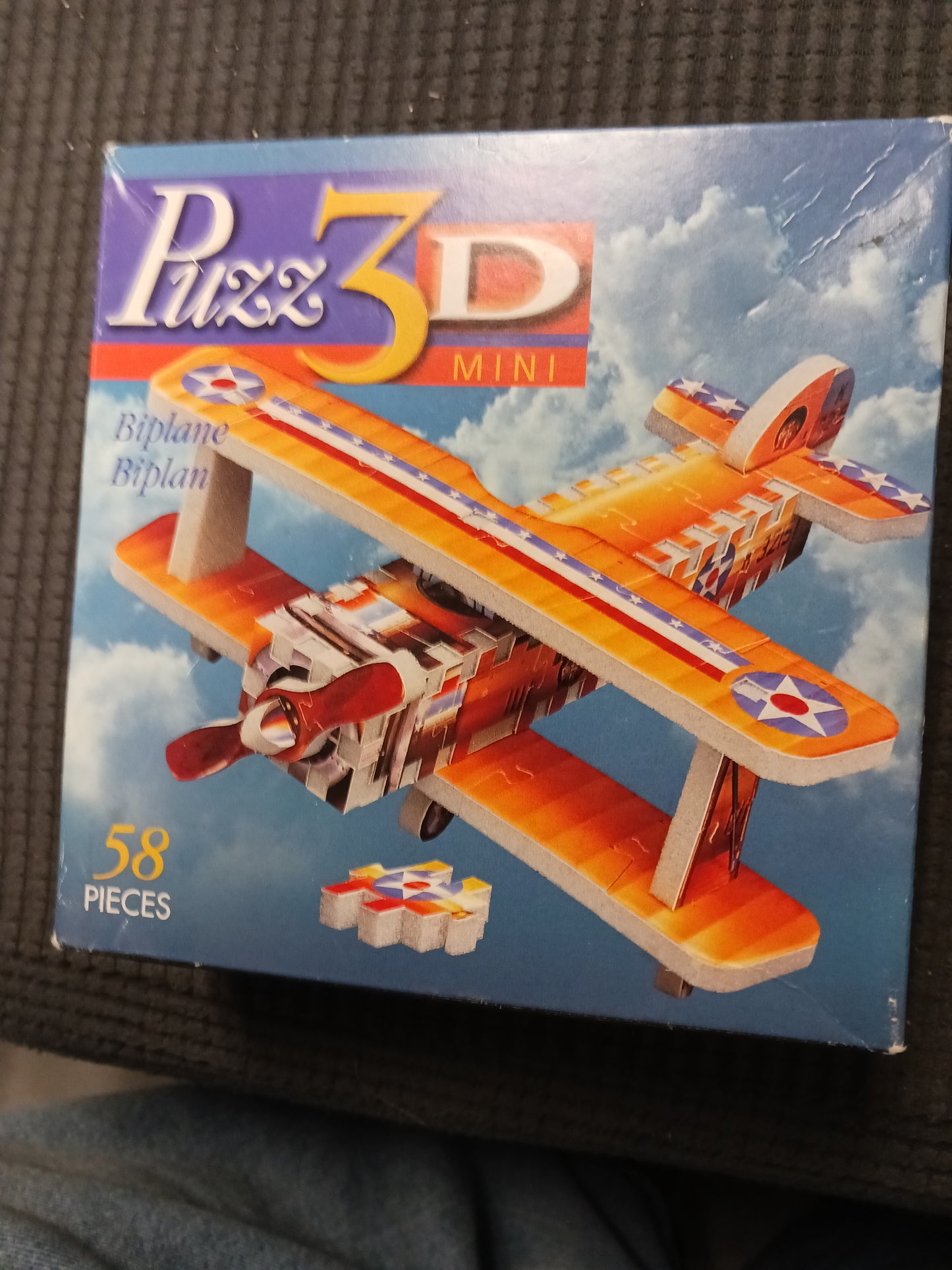 3D Mini Puzzle Biplane