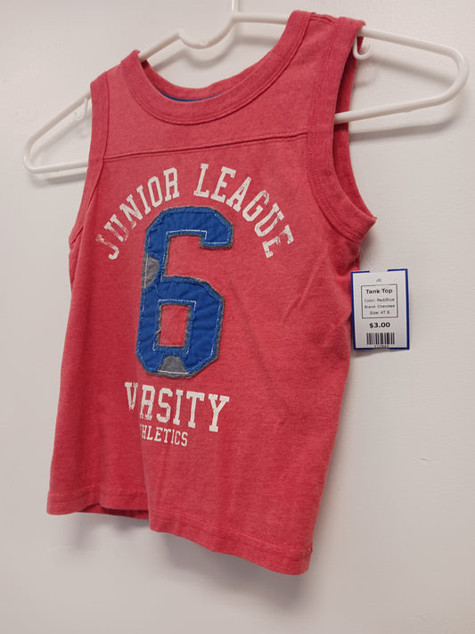 Red/Blue Cherokee Tank Top, 4T B