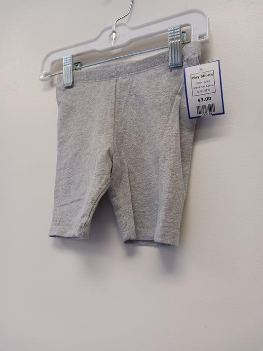 grey Cat & Jack Play Shorts, 4T G