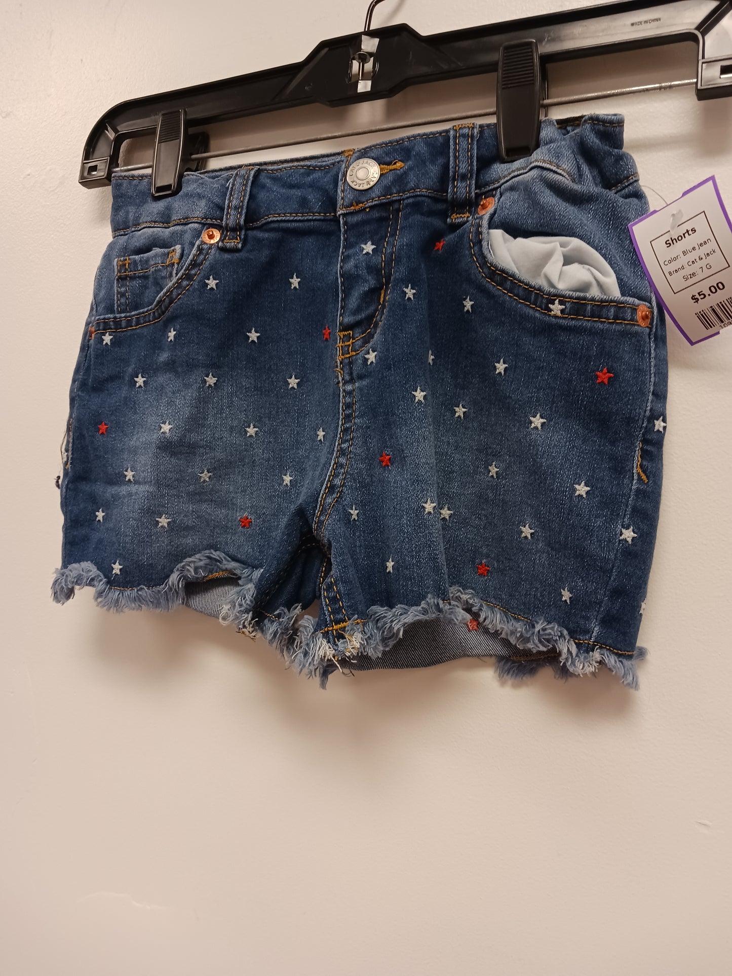 Blue Jean Cat & Jack Shorts, 7 G