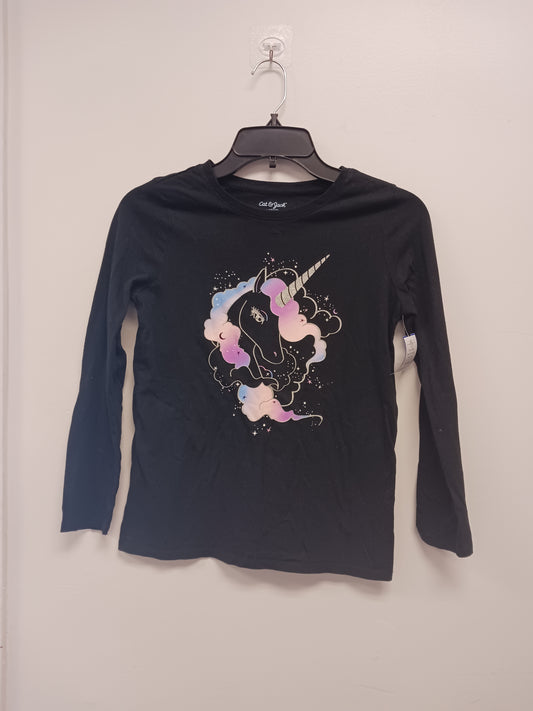 Black Cat & Jack Long Sleeve Unicorn shirt 10/12, 10 G