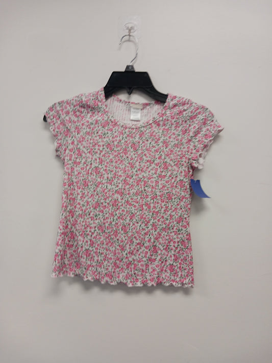 pink  Flowered Shirt 10/12, 10 G