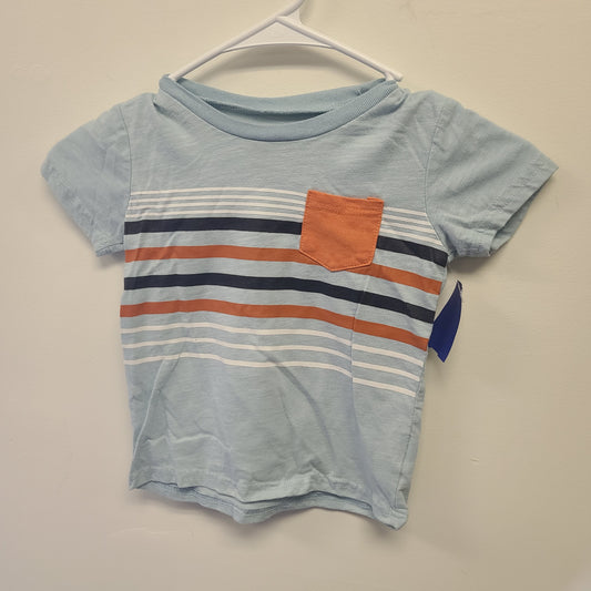 Blue/Orange/White/Navy Max & Marcus Shirt, 4T B