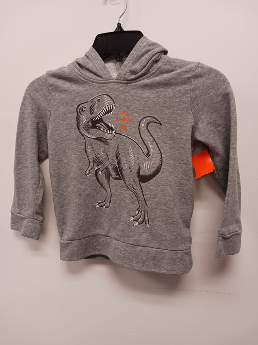 Grey Dino Jumping Bean Hoodie, 5T B