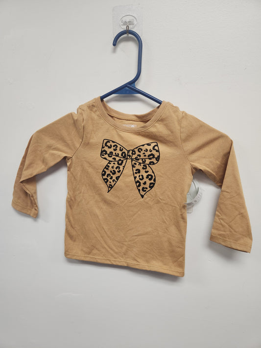 Yellow Bow Garanimals Longsleeve Shirt, 2T G