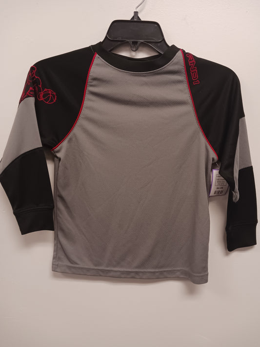 Grey/Black And 1 Longsleeve Shirt, 4T B