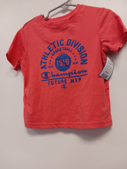 Red Champion Shirt, 2T B