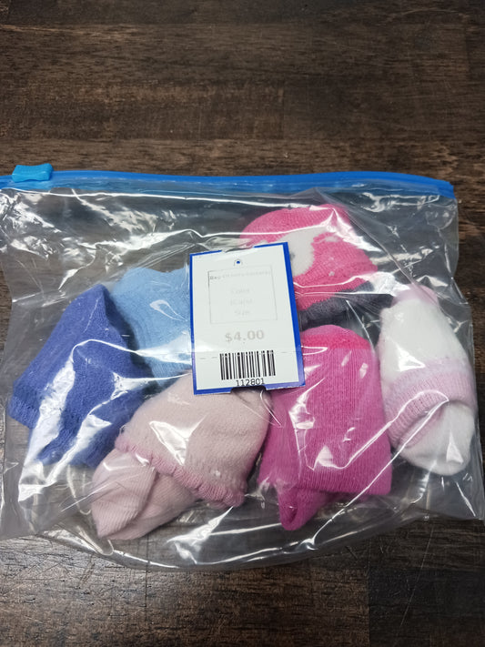 Bag Of Girls Socks(6)