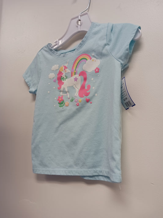 Blue Unicorn/Rainbow Garanimals Shirt, 2T G