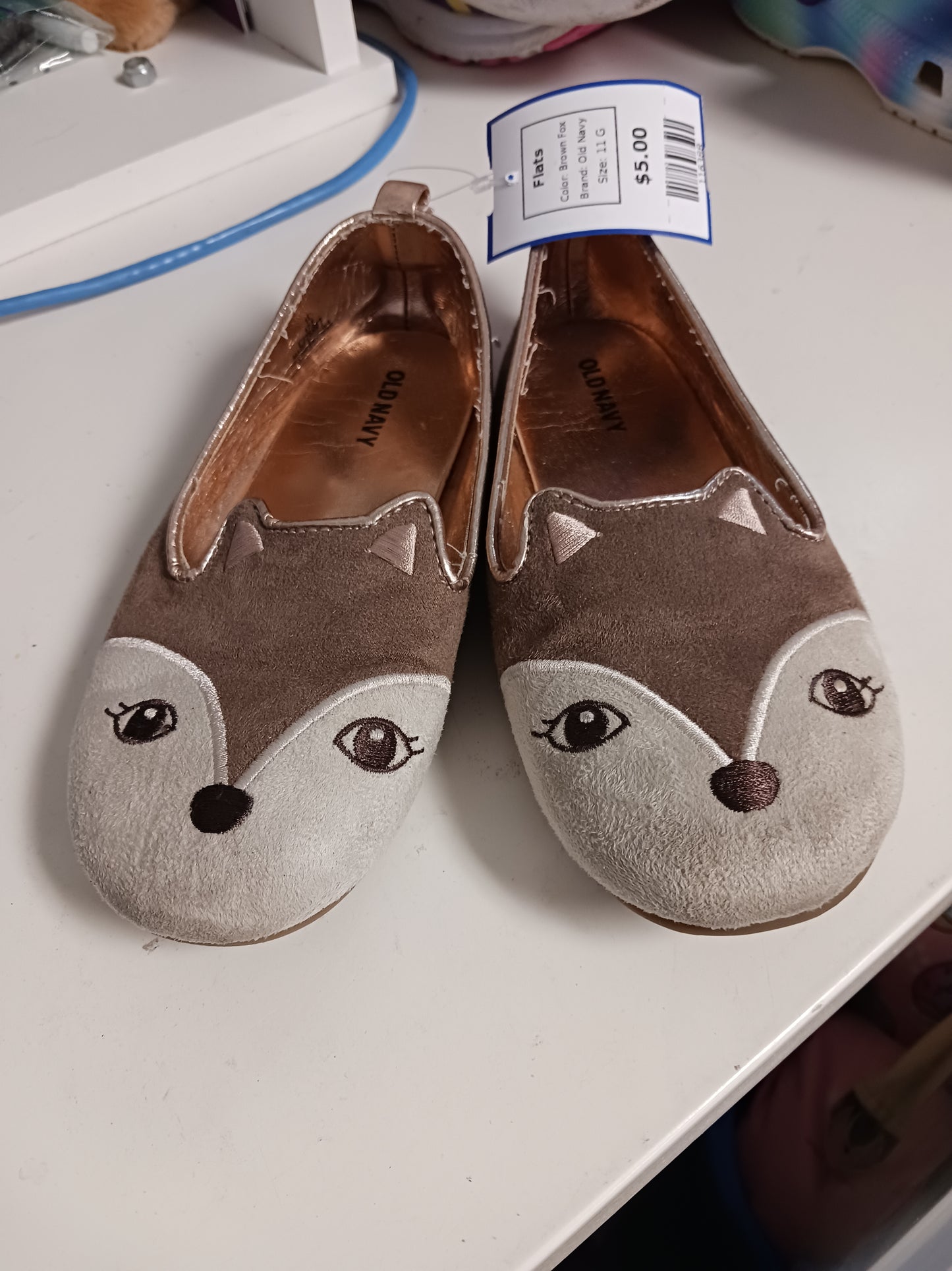 Brown Fox Old Navy Flats, 11 G