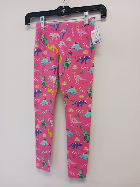 Pink Dino Gymboree Leggings, 8 G