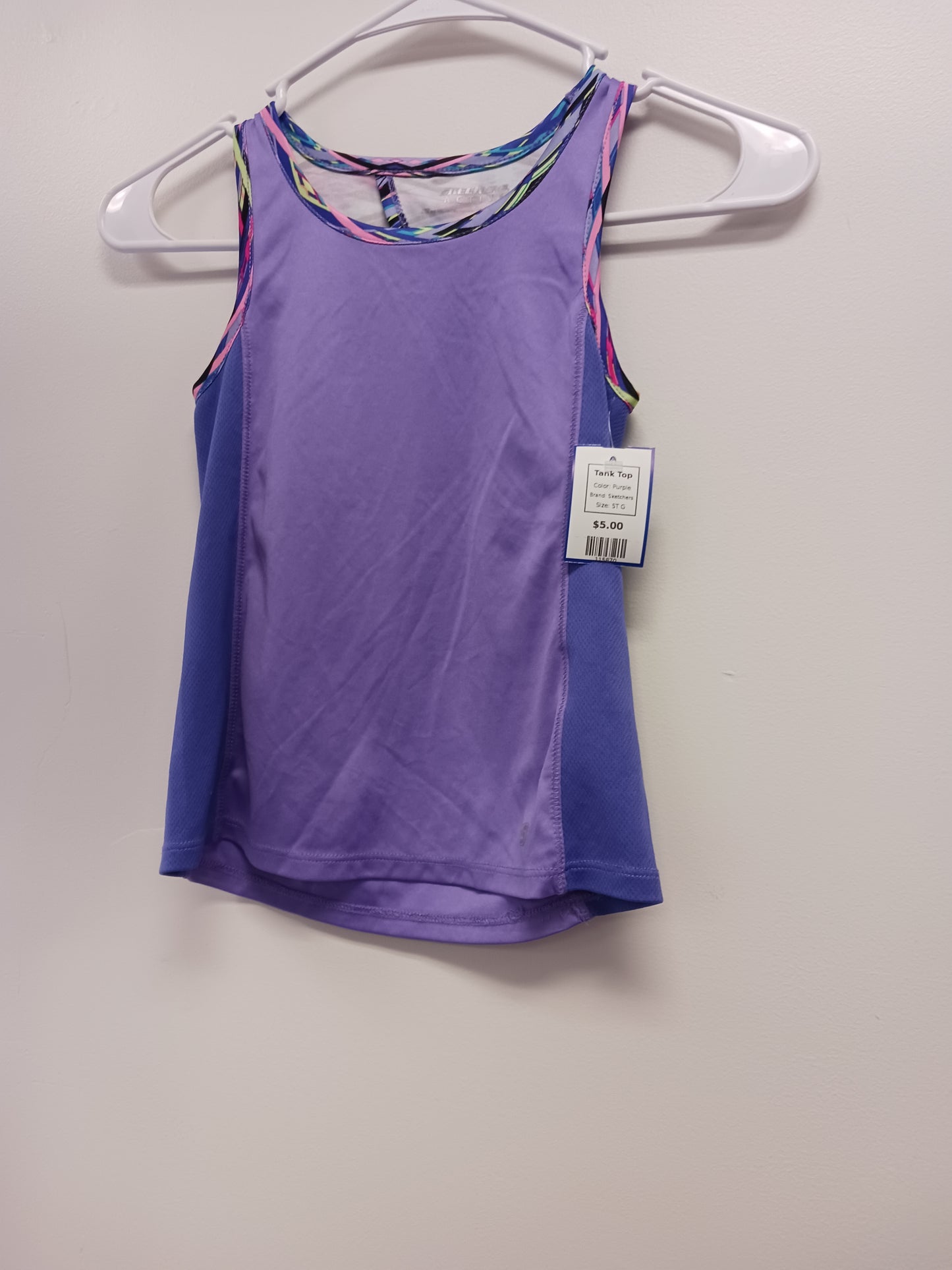 Purple Sketchers Tank Top, 5T G