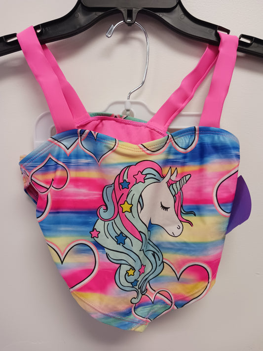 pink Wonder Nation 2 Piece Unicorn Suit 6-6x, 6 G
