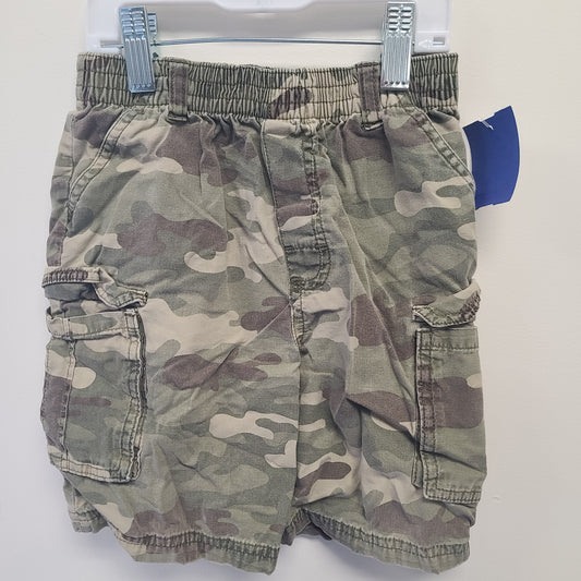 camo granimals shorts, 5T B