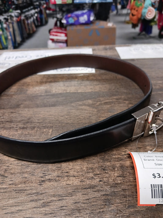 Brown Dockers Boys Leather Belt