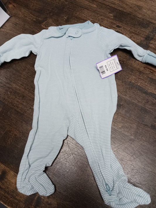 blue carters Striped Sleeper, 3M B