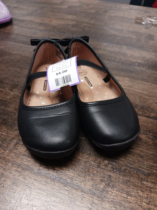 black Wonder Nation Ballerina Flats, 10 G