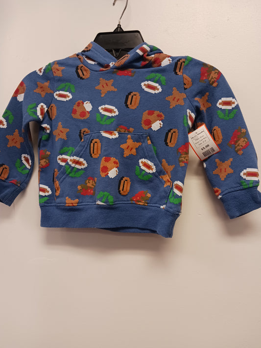 Blue Super Mario Mario Hoodie, 3T B