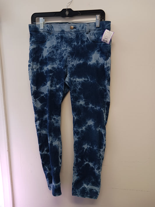 Blue Tye Dye Wonder Nation Pants, 14 G