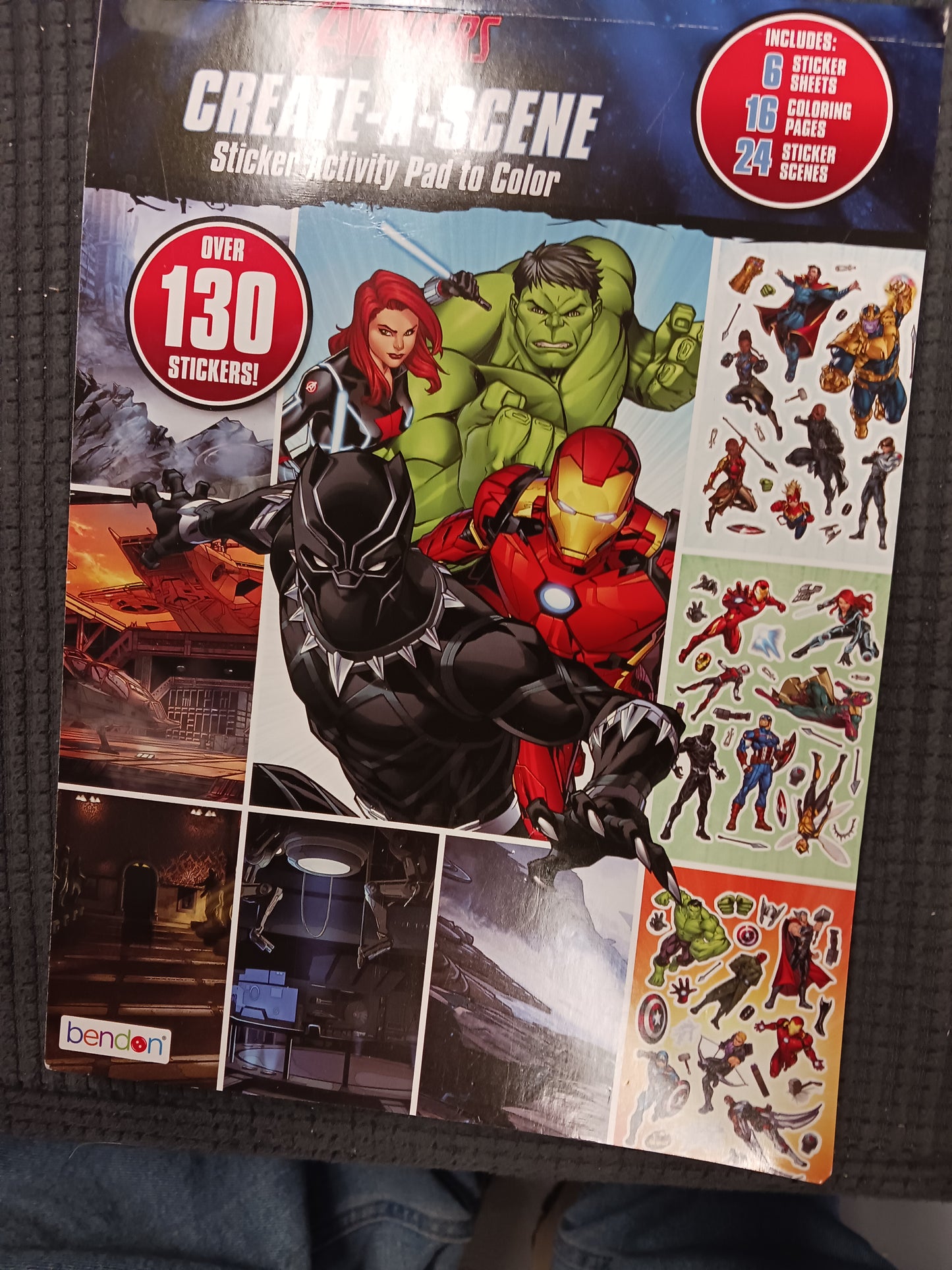 Avengers Activity Pad