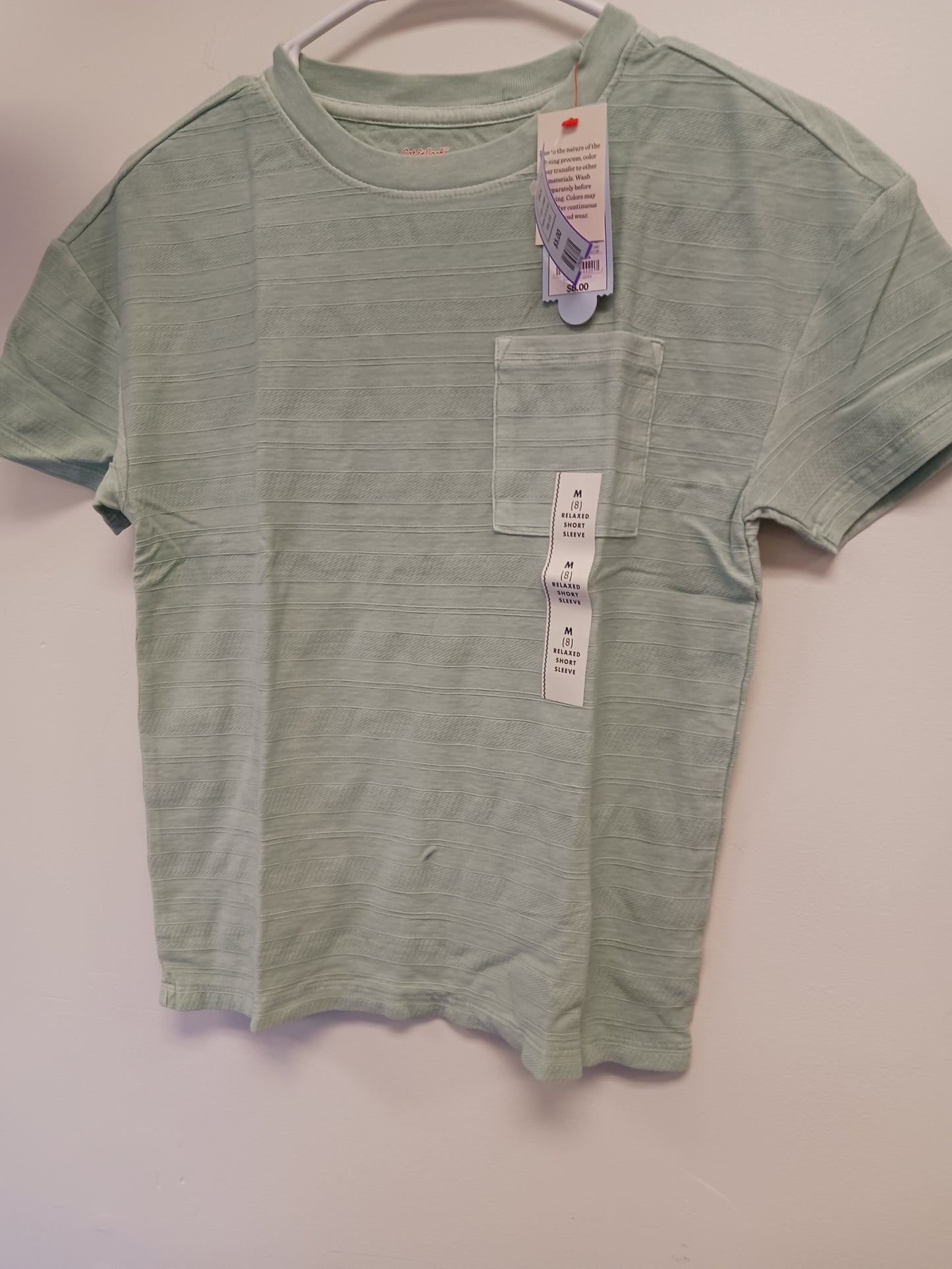 Green Cat & Jack Shirt, 8 B