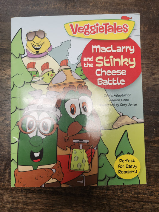 VeggieTales MacLarry And The Stinky Cheese Battle Book