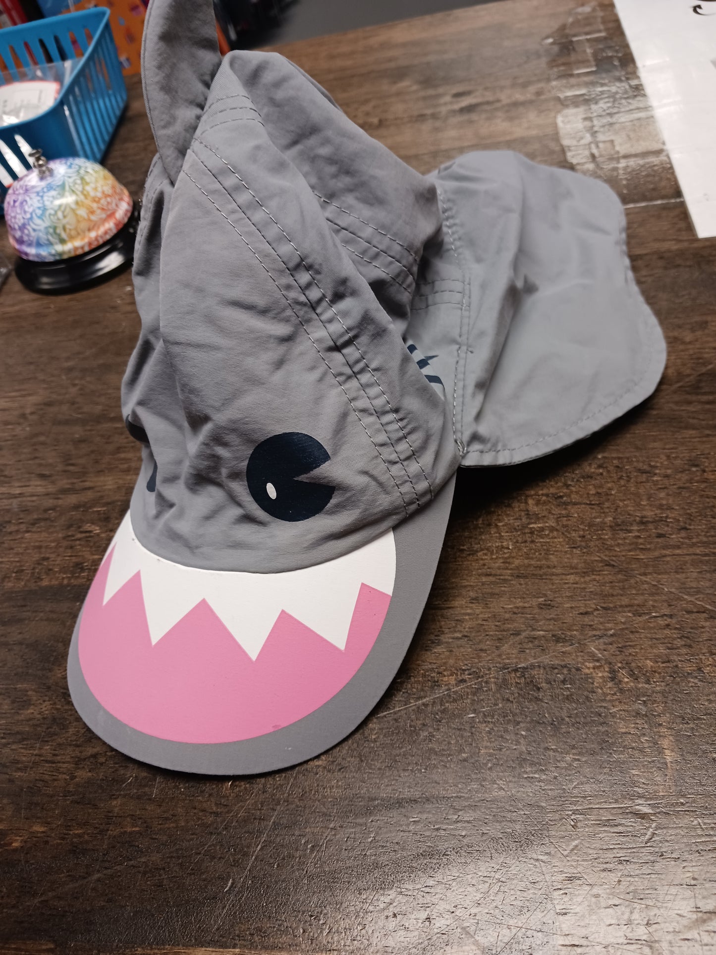 Grey Target Shark Hat