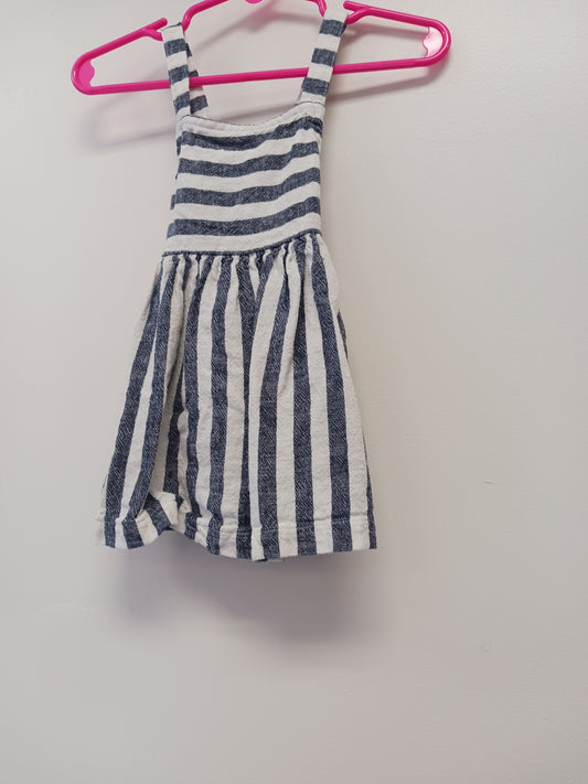 White/Blue Carters Dress, 9M G