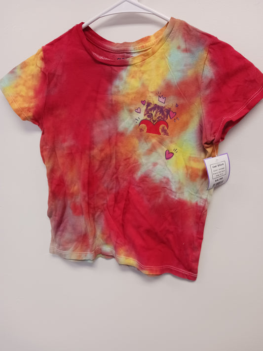 orange Old Navy Cat Shirt, 8 G