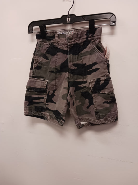 Grey/Black Camo Old Navy Shorts, 5T B
