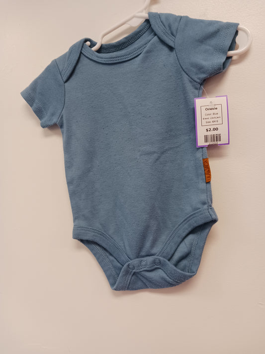 Blue Lila & Jack Onesie, 6M B