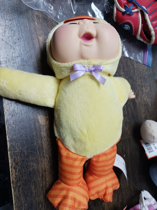 Yellow Duck Cabbage Patch Doll