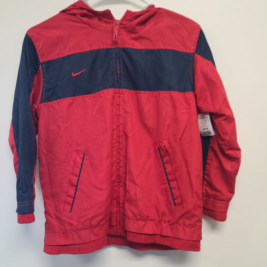 Red Nike Wind Breaker 8-10, 8 B