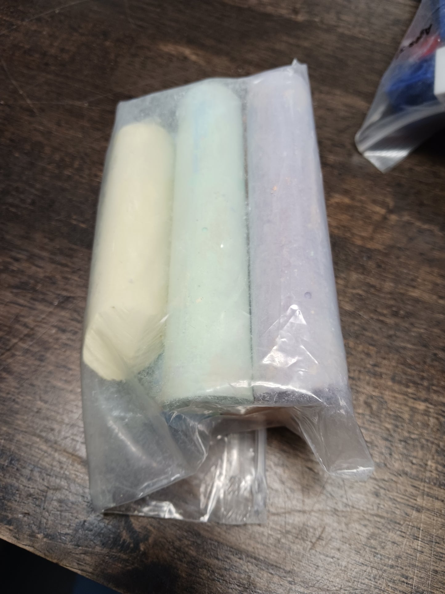 bag of chalk