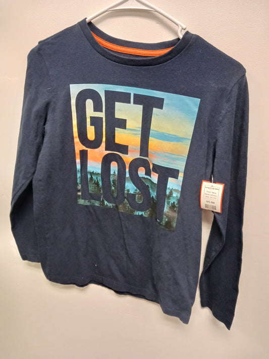 Navy Old Navy Longsleeve Shirt, 10-12 B