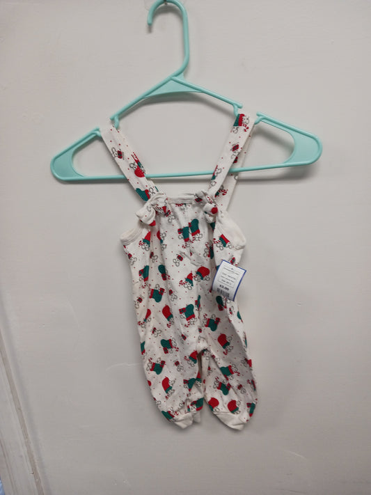 red/white Caroline Moon Christmas Bibs  6/9m, 6M G