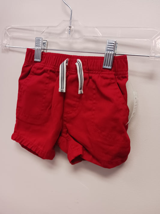 Red Nautica Shorts, 12M B