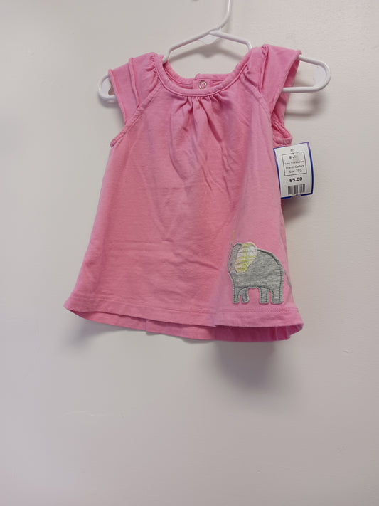 Pink Elephant Carters Shirt, 2T G