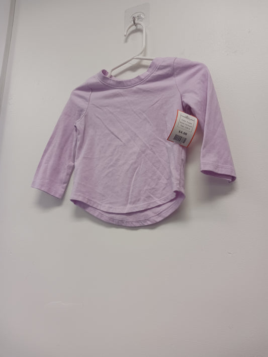 Purple Cat & Jack Longsleeve Shirt, 12M G
