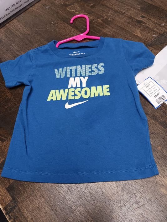 Blue/Green Nike Shirt, 18M B