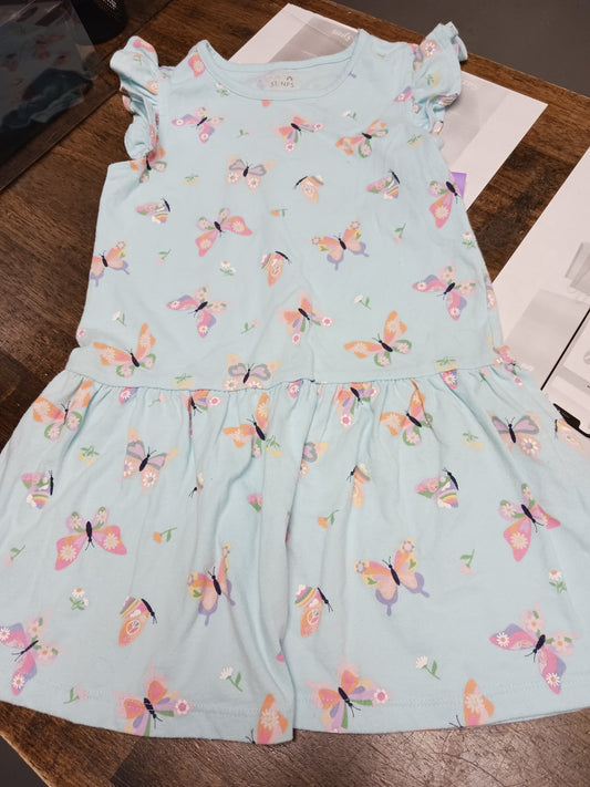 Blue Butterfly Garanimals Dress, 5T G