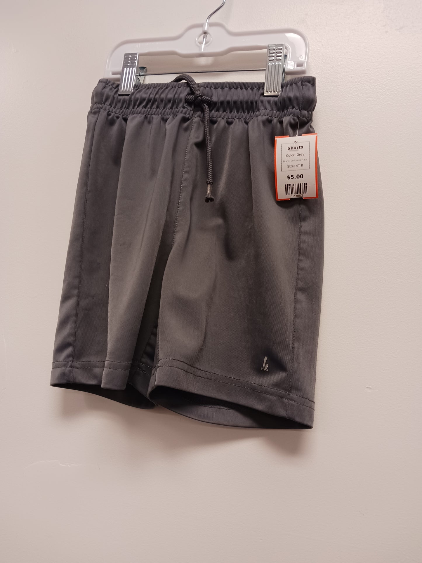Grey Childrens Place Shorts, 4T B