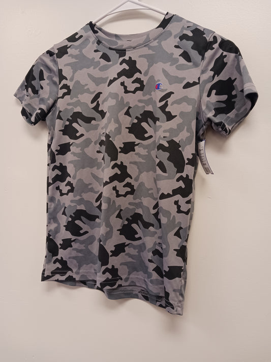 grey camo Champion Tshirt  7/8, 7 B