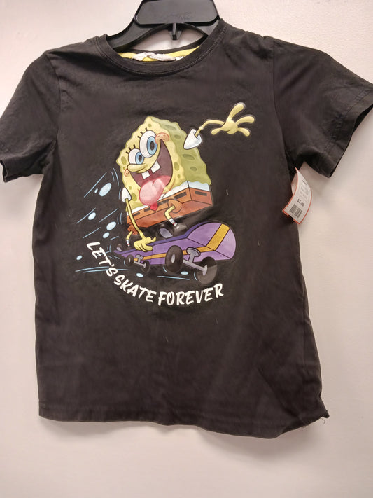 Black Spongebob H&M Shirt, 8-10 B