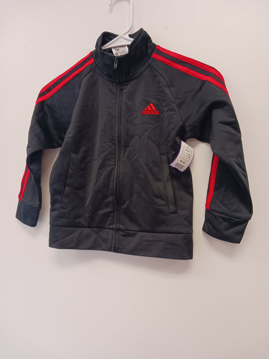 Black/Red Adidas Jacket, 4T B