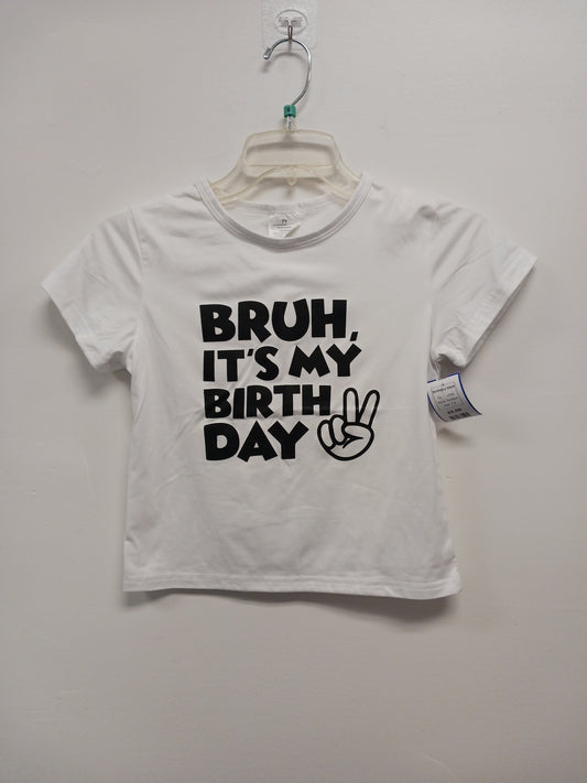 white Boutique Birthday Shirt, 7 B
