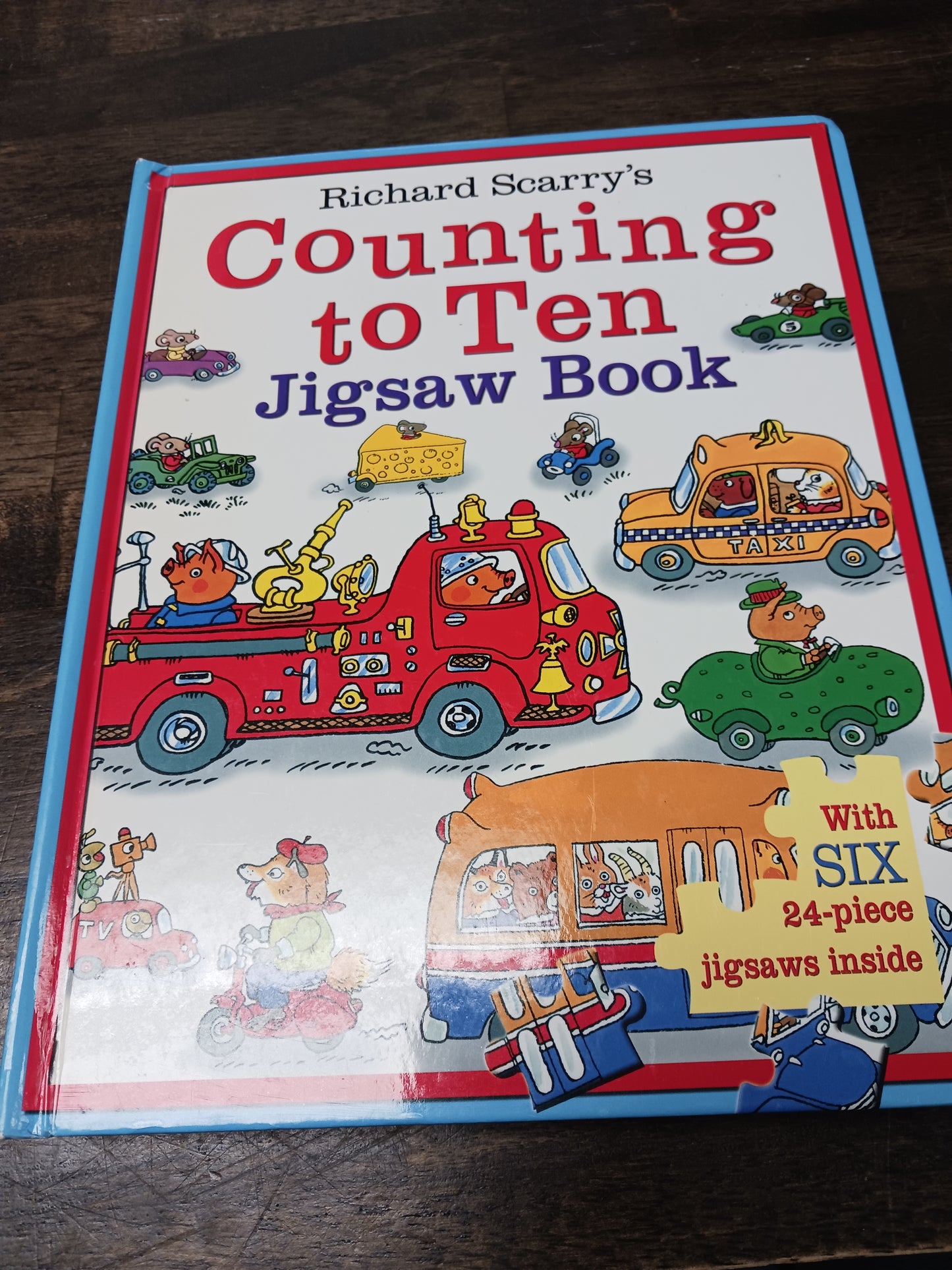 Counting To Ten Jigsaw Book